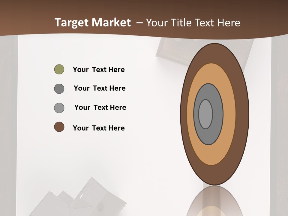 Auction Clipboard Foreclosure PowerPoint Template