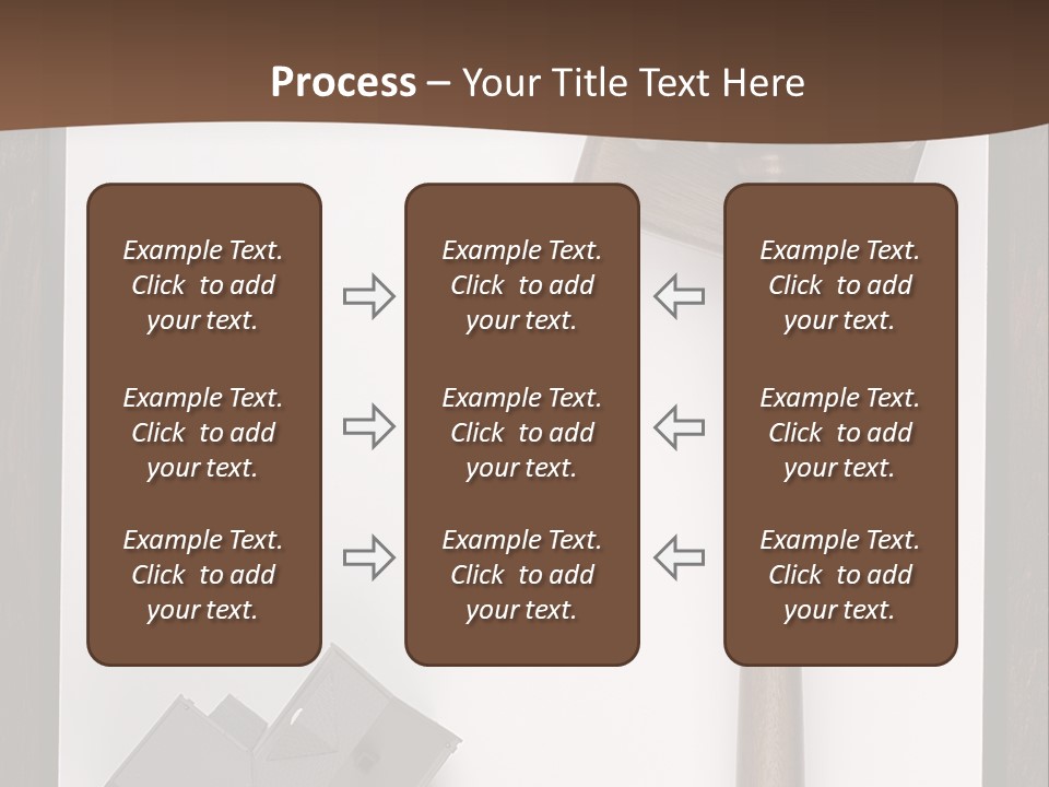 Auction Clipboard Foreclosure PowerPoint Template