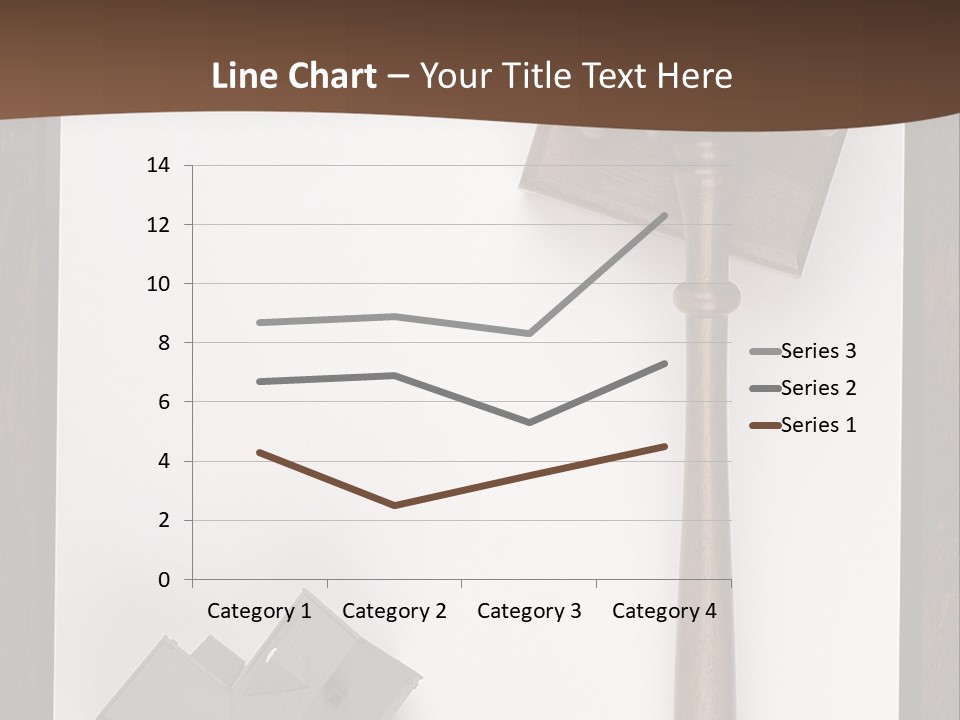 Auction Clipboard Foreclosure PowerPoint Template