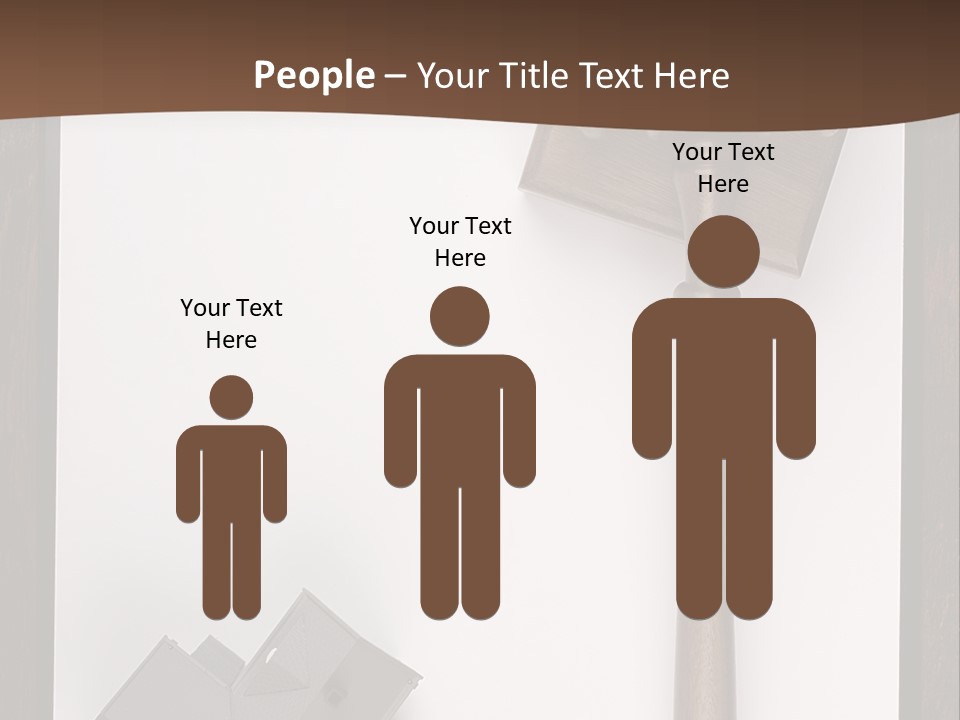 Auction Clipboard Foreclosure PowerPoint Template