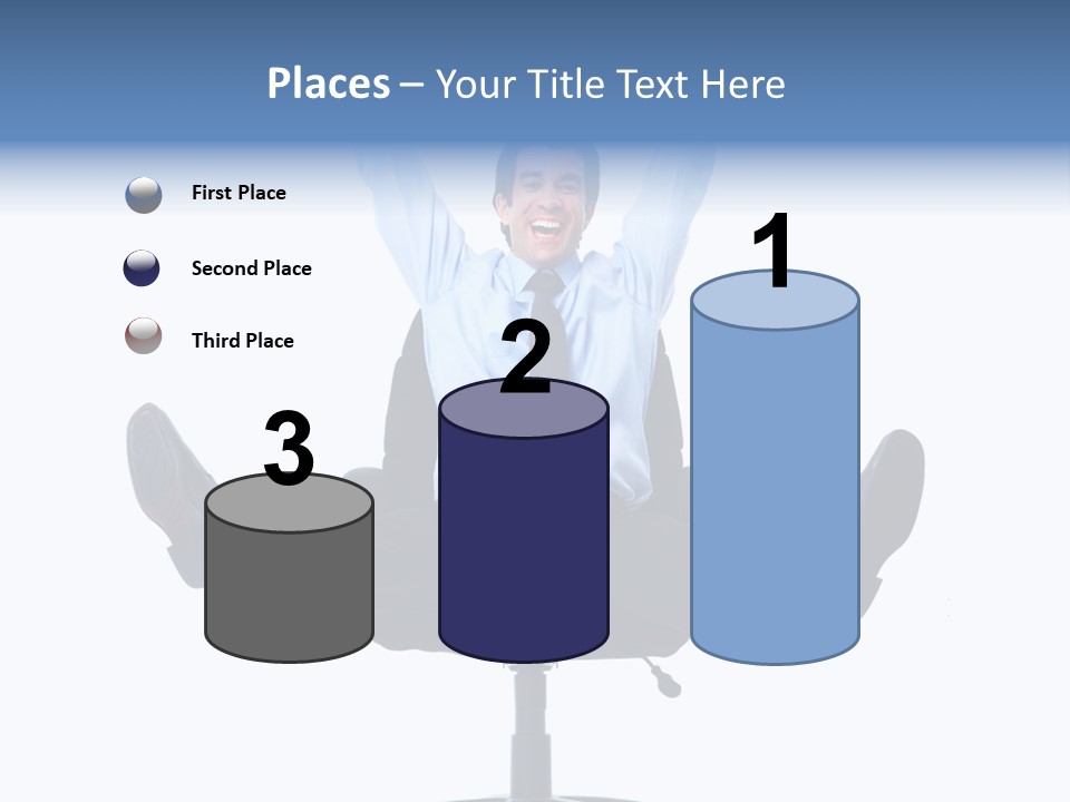 Background White Adviser PowerPoint Template