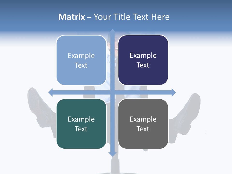 Background White Adviser PowerPoint Template