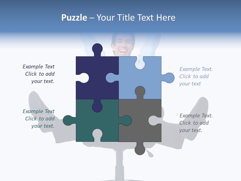 Background White Adviser PowerPoint Template