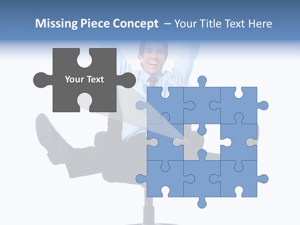 Background White Adviser PowerPoint Template