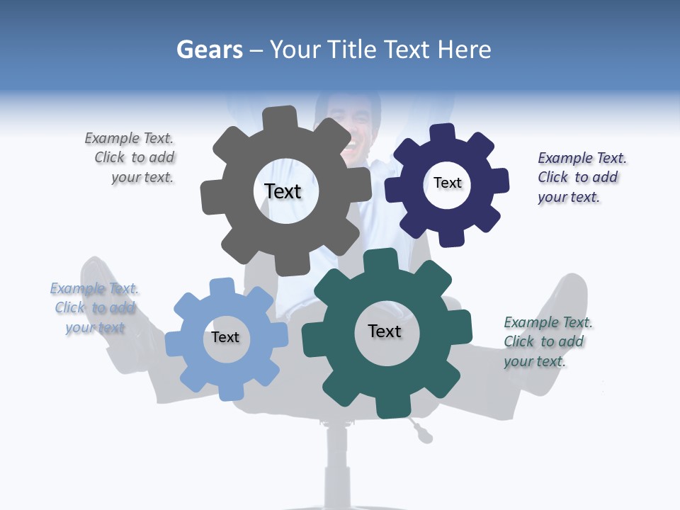 Background White Adviser PowerPoint Template