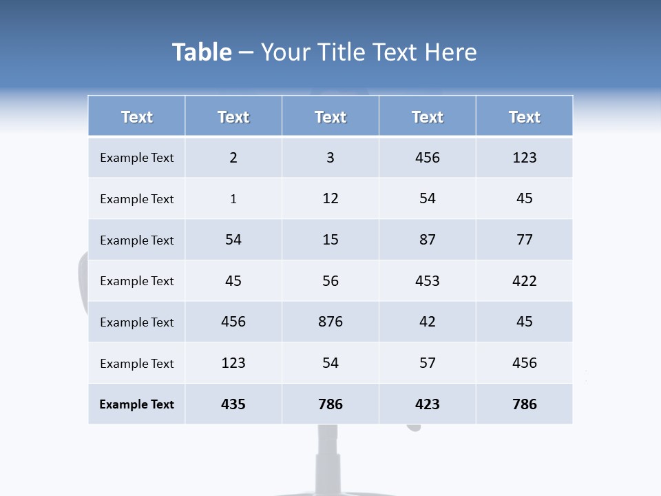 Background White Adviser PowerPoint Template