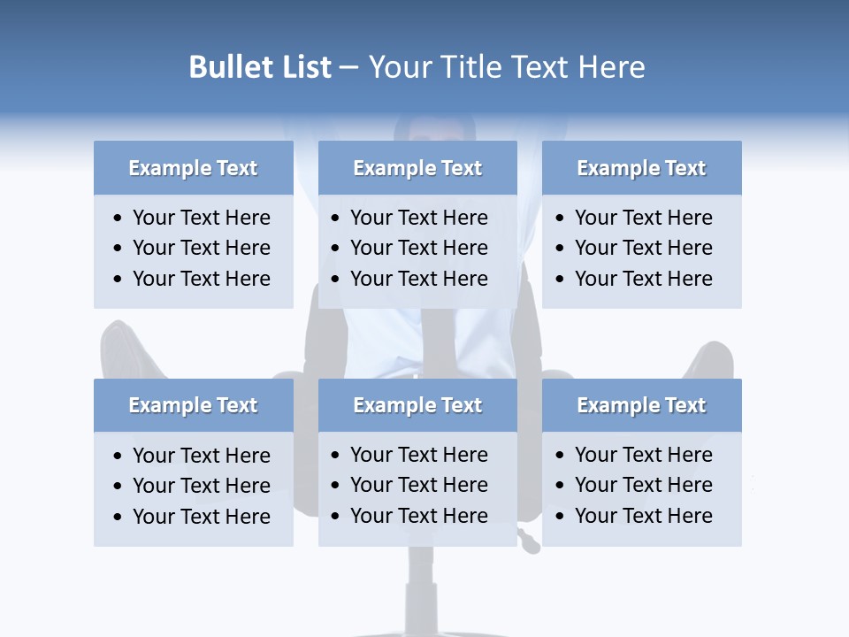 Background White Adviser PowerPoint Template