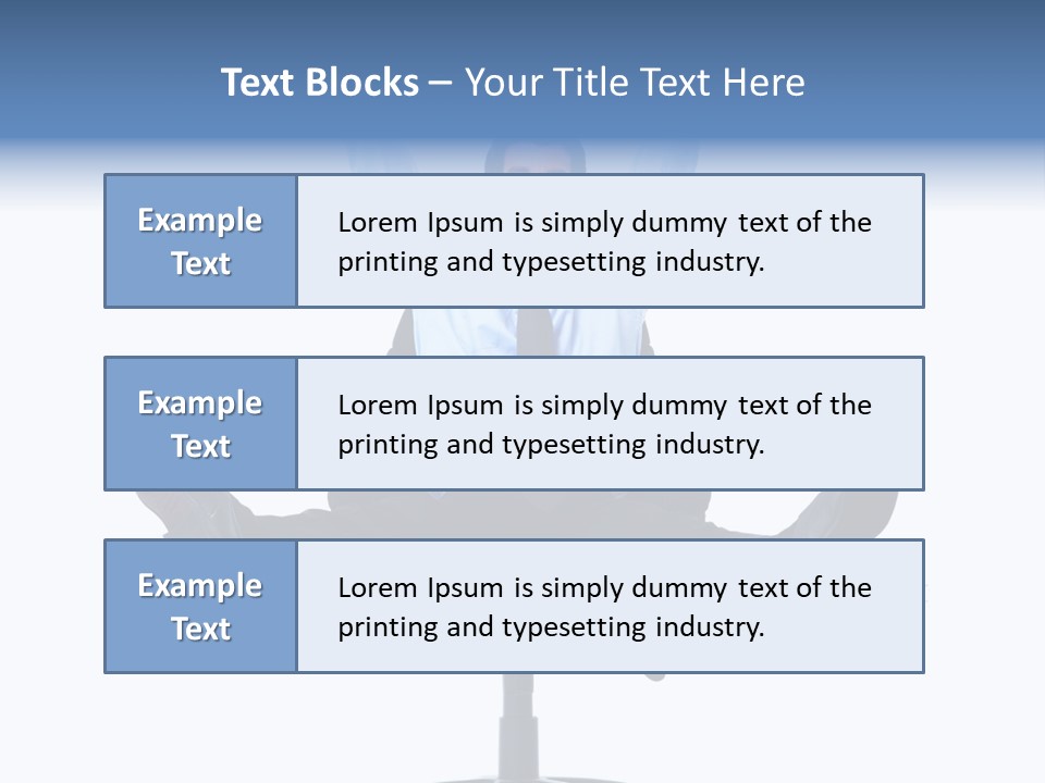 Background White Adviser PowerPoint Template