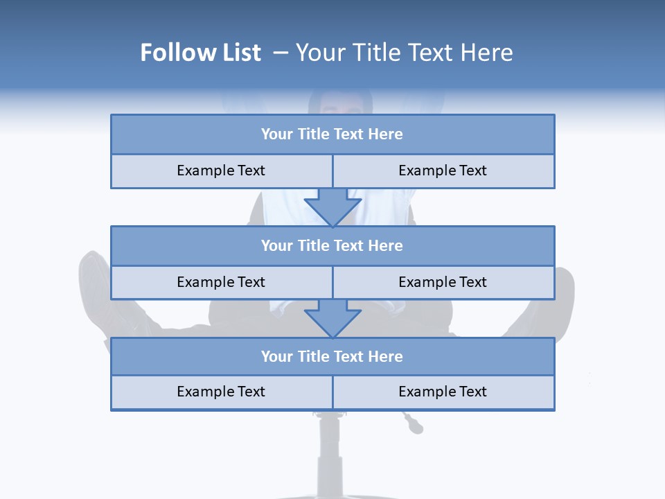 Background White Adviser PowerPoint Template