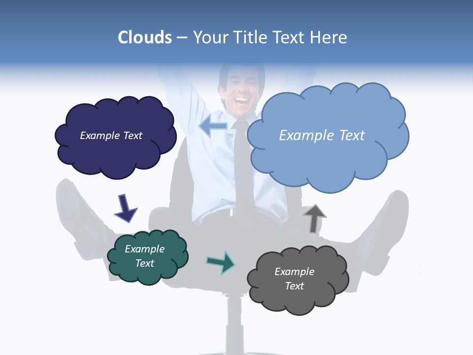 Background White Adviser PowerPoint Template