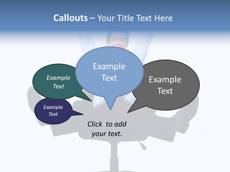 Background White Adviser PowerPoint Template