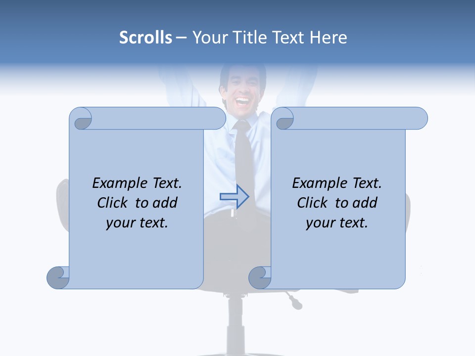 Background White Adviser PowerPoint Template