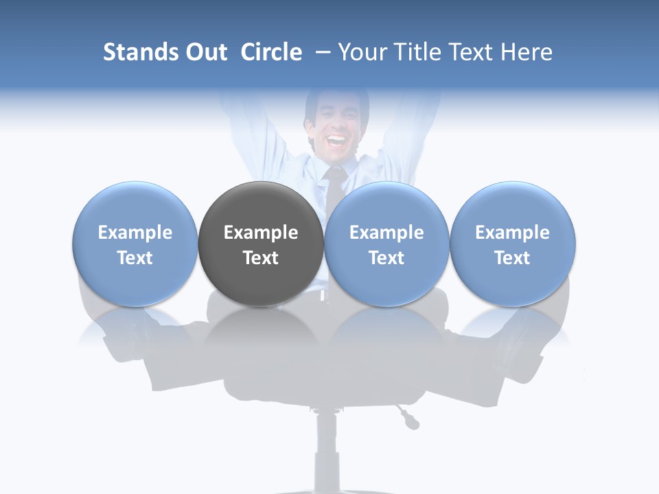 Background White Adviser PowerPoint Template