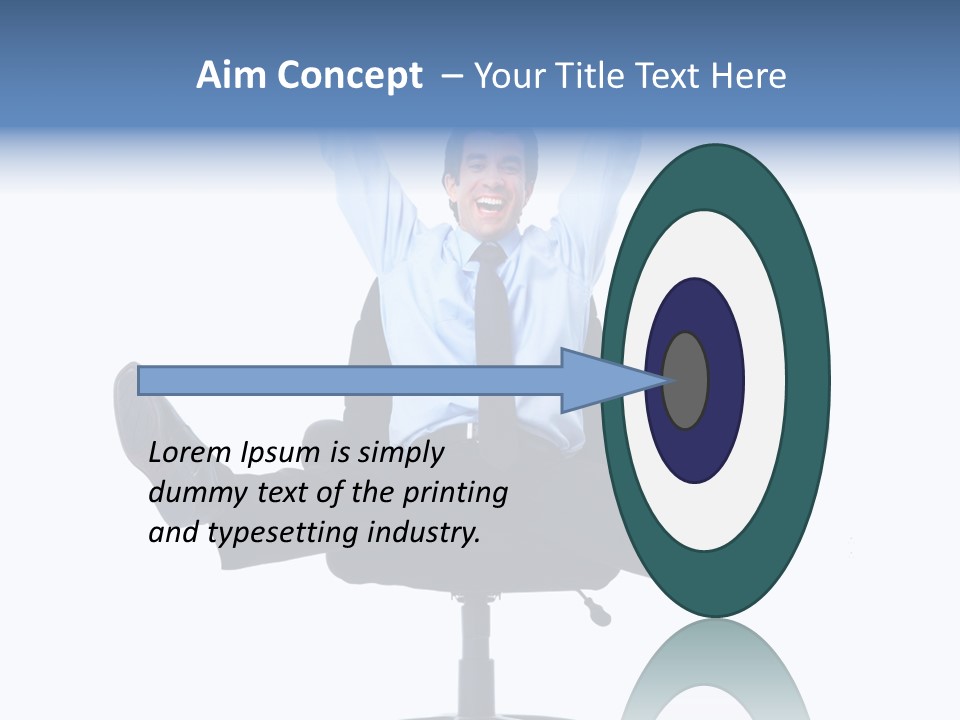 Background White Adviser PowerPoint Template