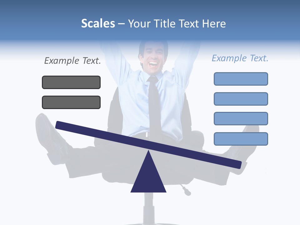 Background White Adviser PowerPoint Template