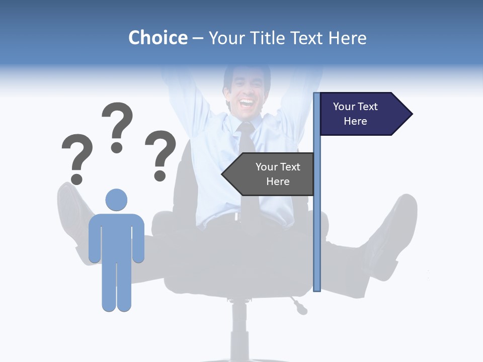 Background White Adviser PowerPoint Template