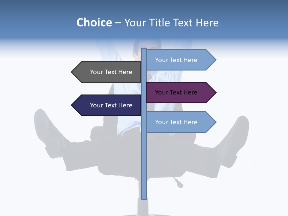 Background White Adviser PowerPoint Template