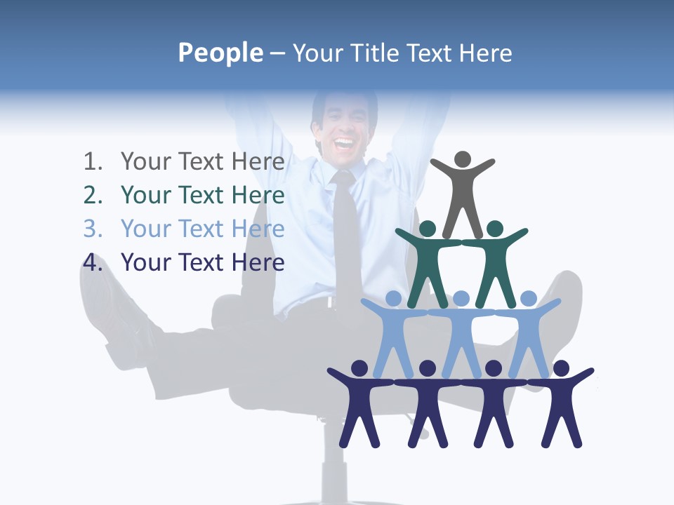 Background White Adviser PowerPoint Template