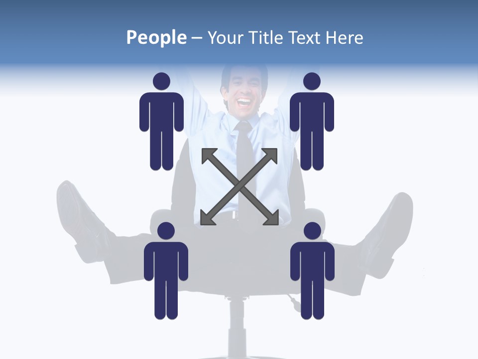 Background White Adviser PowerPoint Template