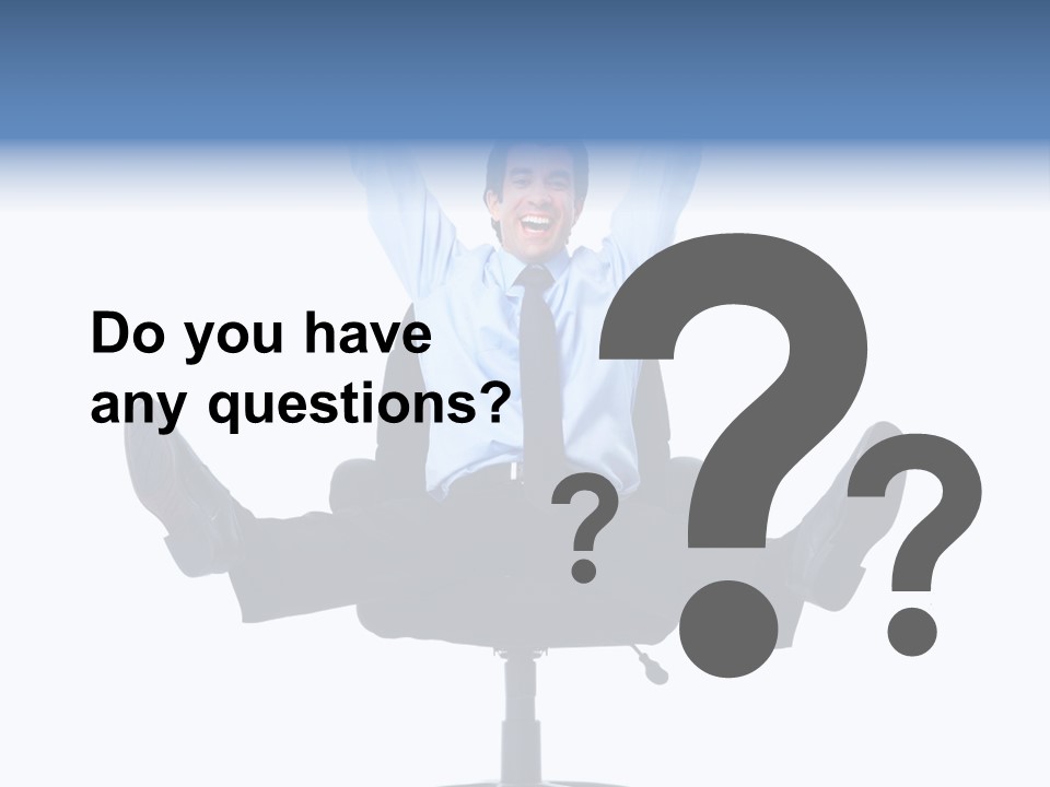 Background White Adviser PowerPoint Template