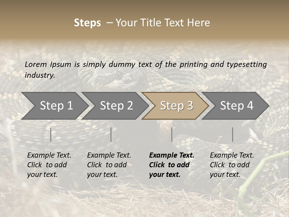 Scaly California Deadly PowerPoint Template