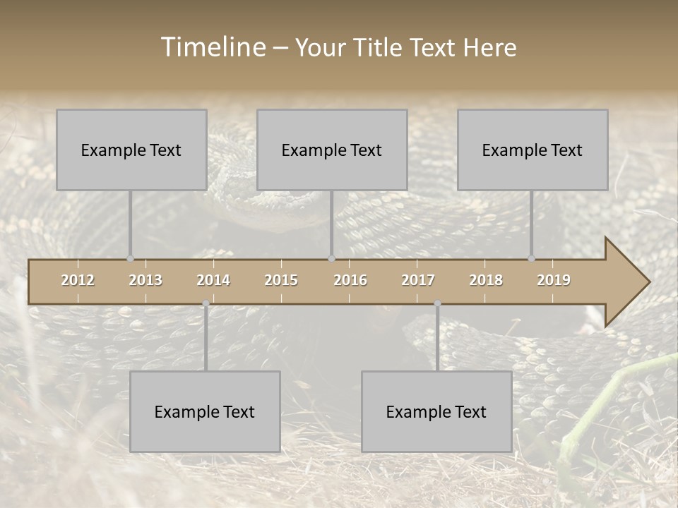 Scaly California Deadly PowerPoint Template