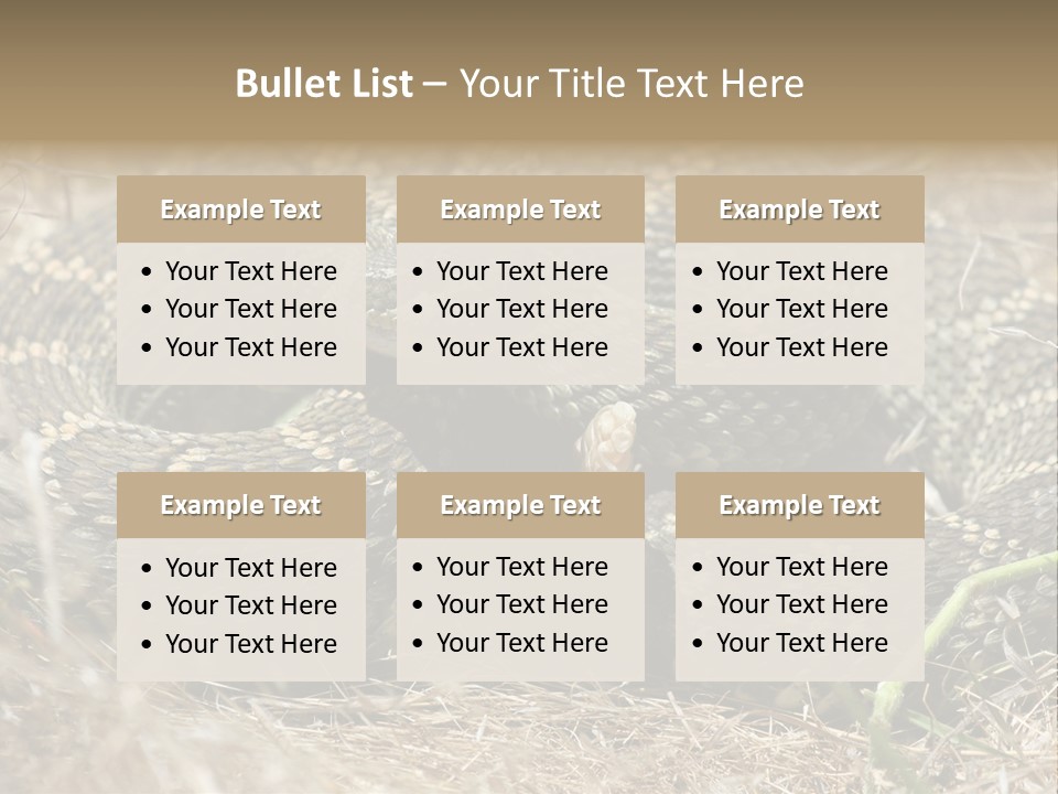 Scaly California Deadly PowerPoint Template