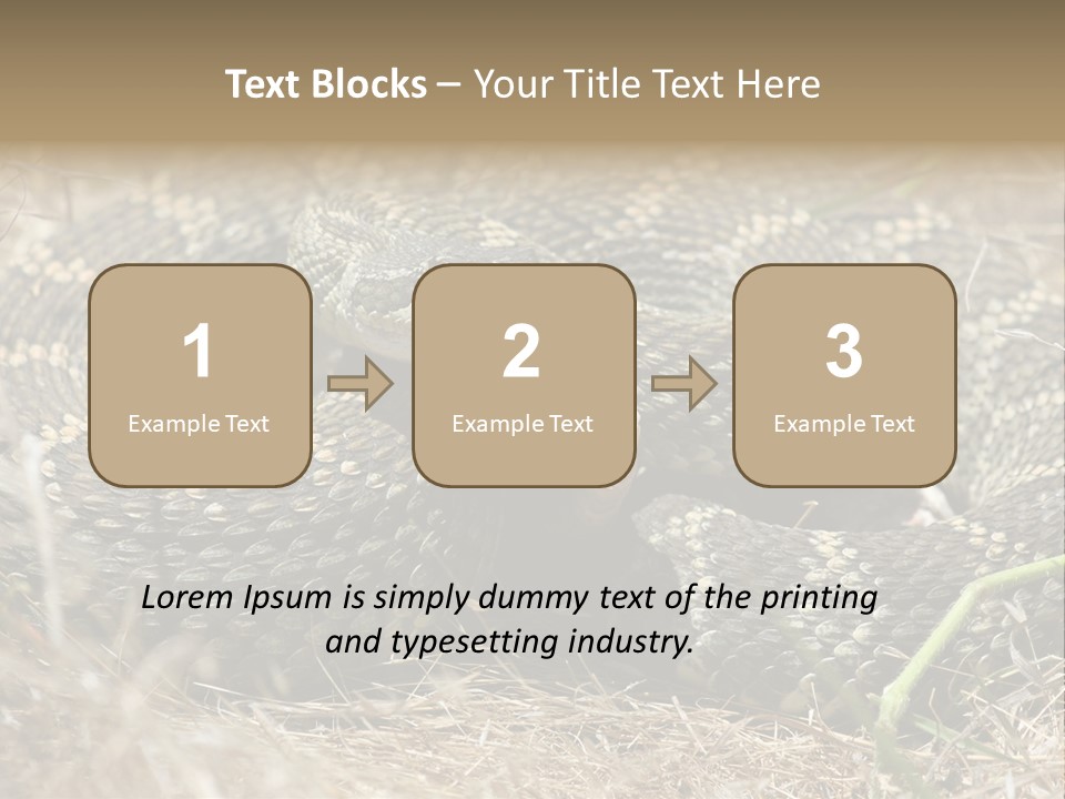 Scaly California Deadly PowerPoint Template