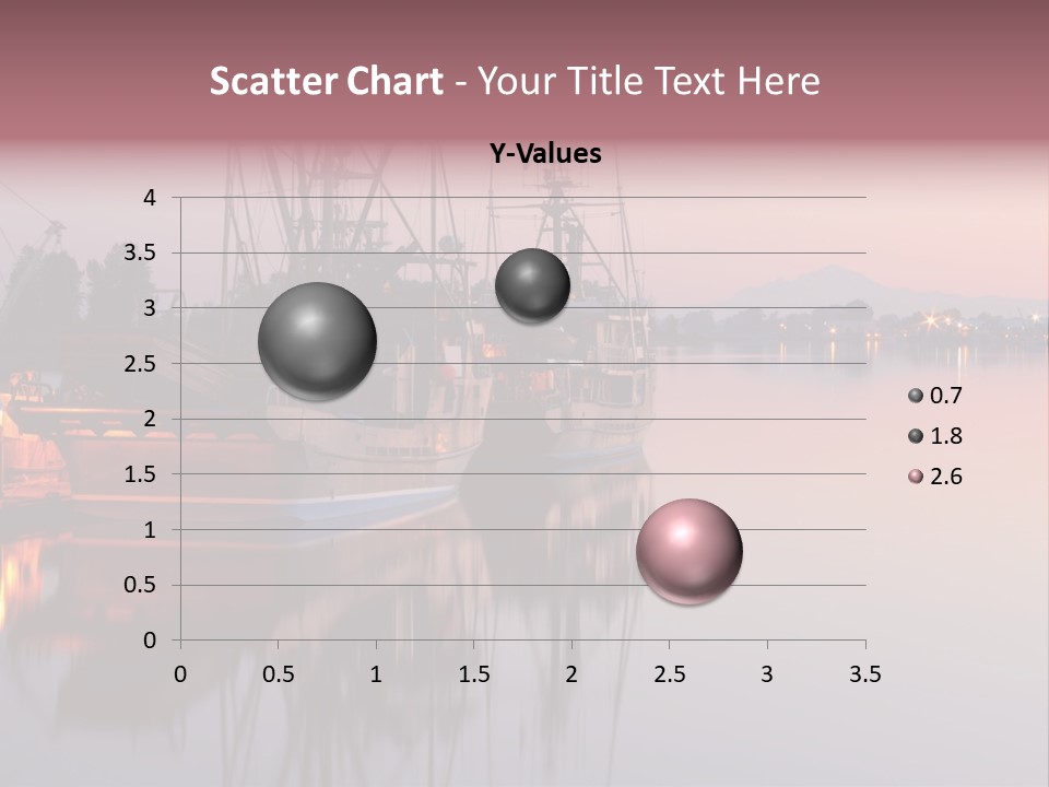 Sunlight Riverbank Marina PowerPoint Template