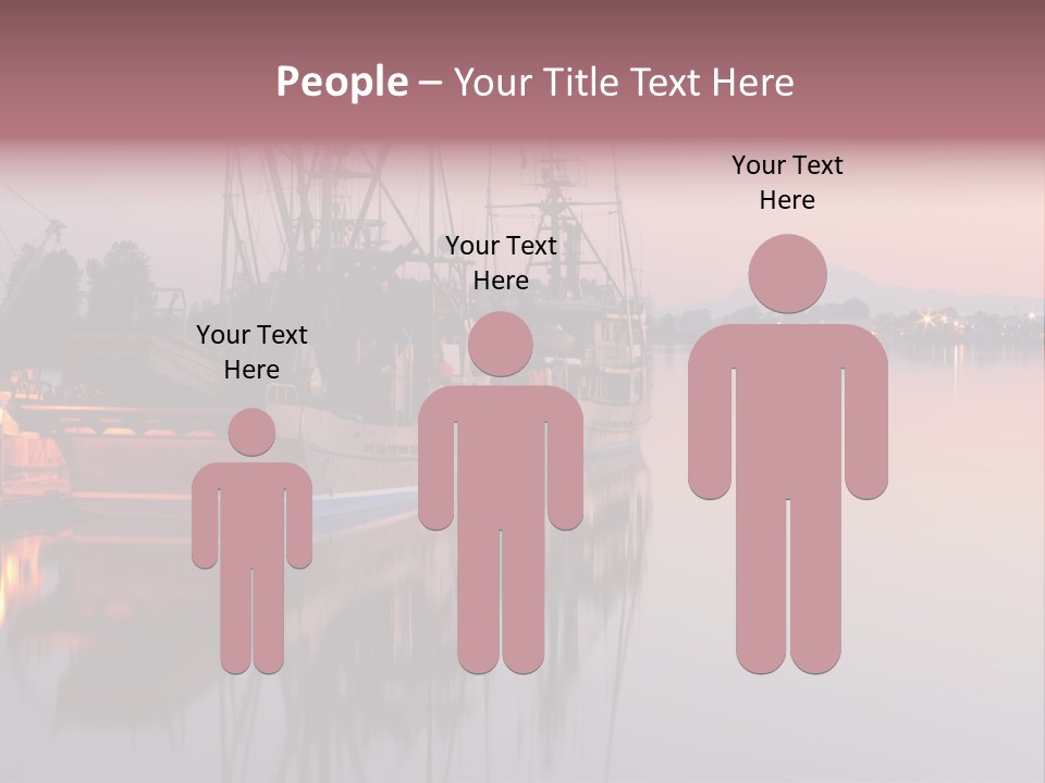 Sunlight Riverbank Marina PowerPoint Template