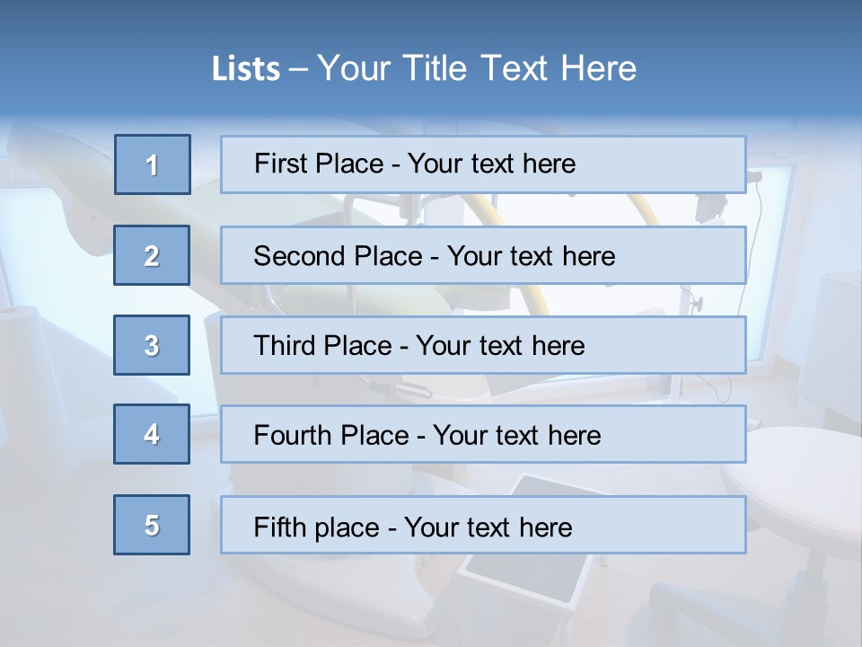 Chair Paramedic New PowerPoint Template