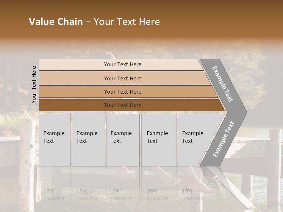 Reel River Sharing PowerPoint Template