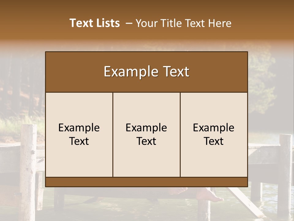 Reel River Sharing PowerPoint Template
