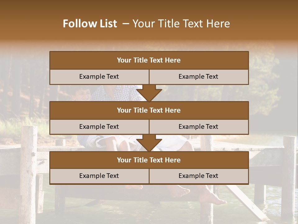 Reel River Sharing PowerPoint Template