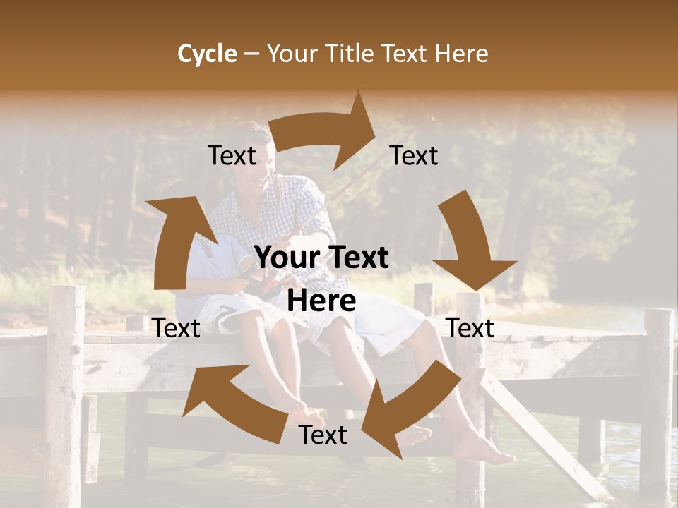 Reel River Sharing PowerPoint Template