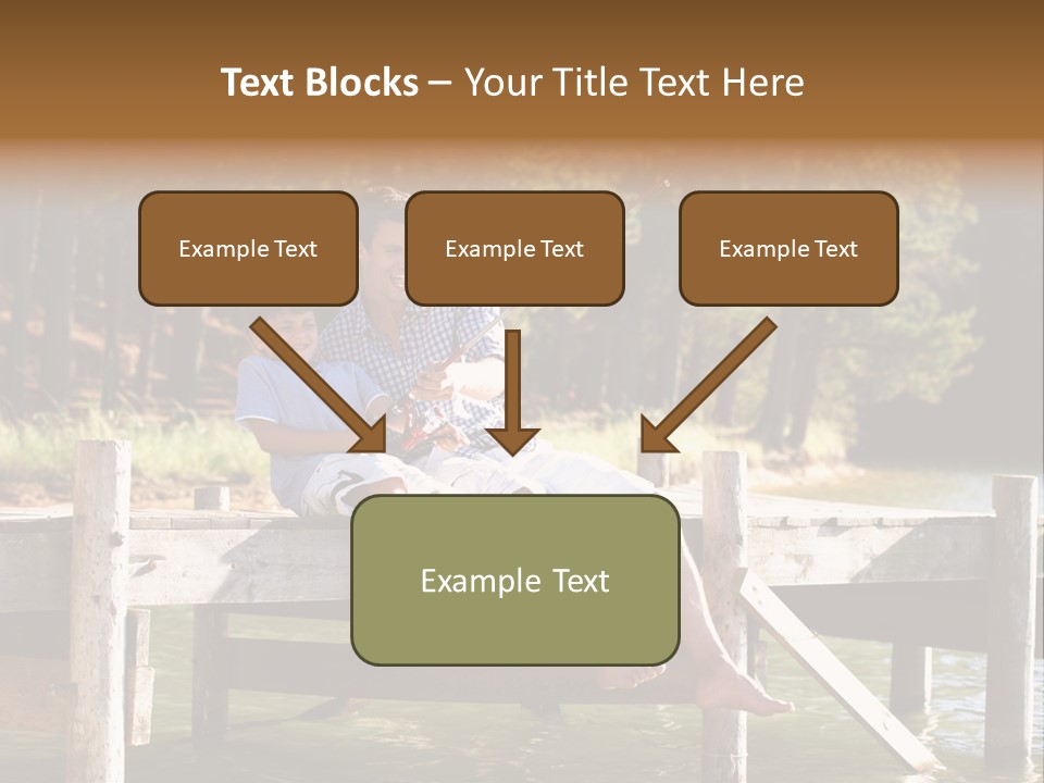 Reel River Sharing PowerPoint Template