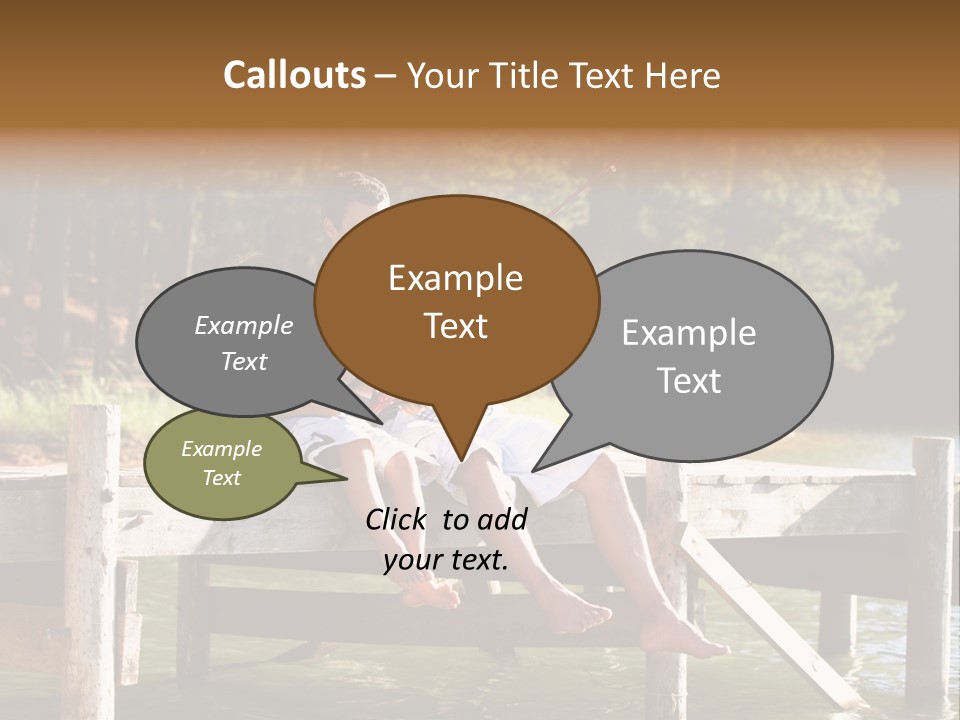 Reel River Sharing PowerPoint Template