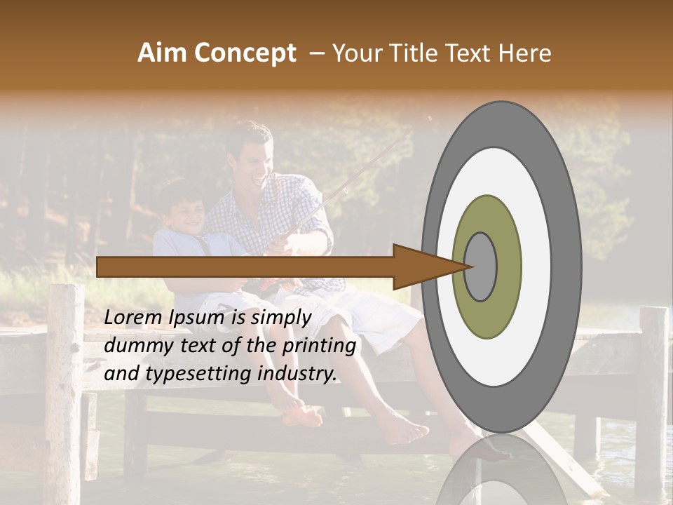 Reel River Sharing PowerPoint Template