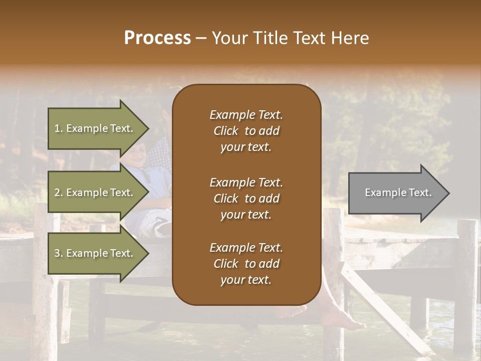 Reel River Sharing PowerPoint Template