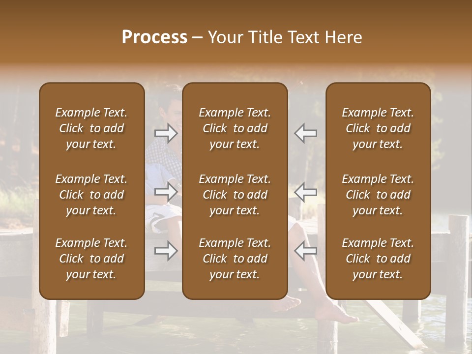 Reel River Sharing PowerPoint Template