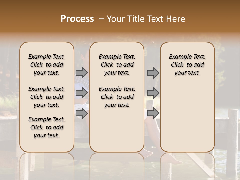 Reel River Sharing PowerPoint Template