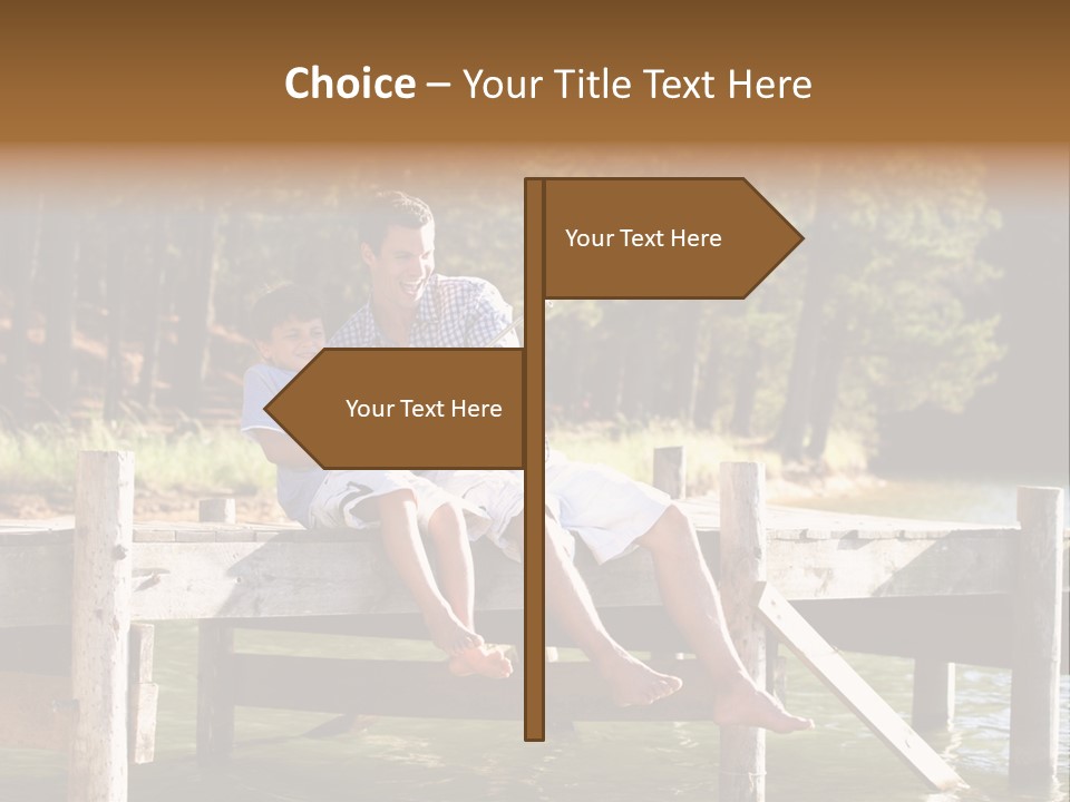 Reel River Sharing PowerPoint Template