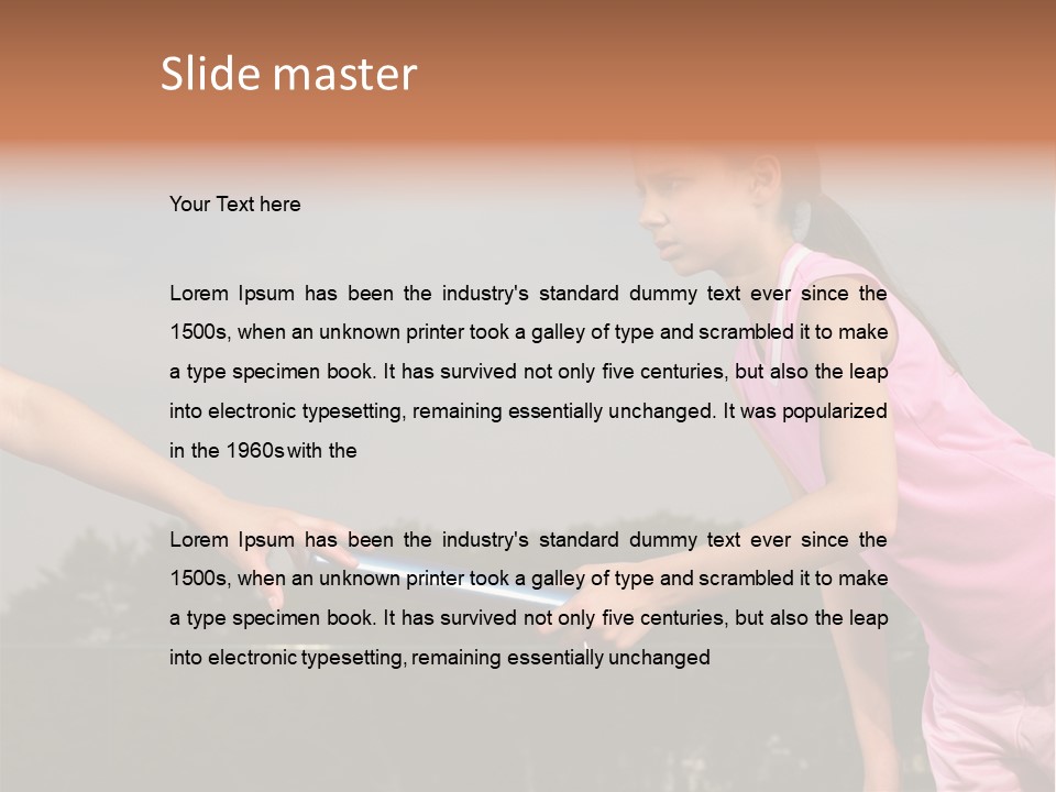 Glow Tent Darkness PowerPoint Template