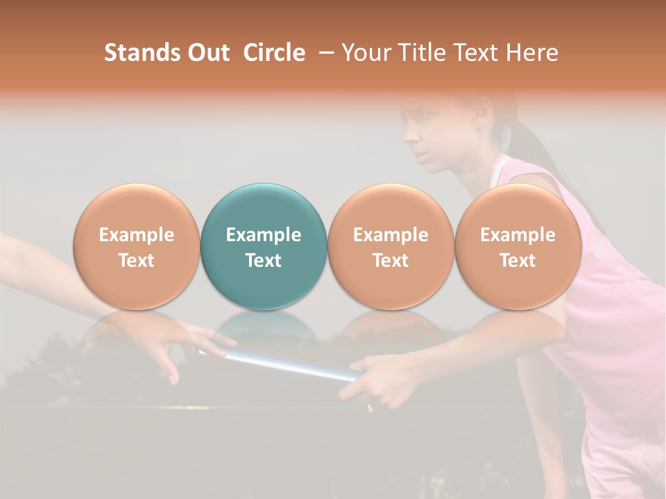 Glow Tent Darkness PowerPoint Template