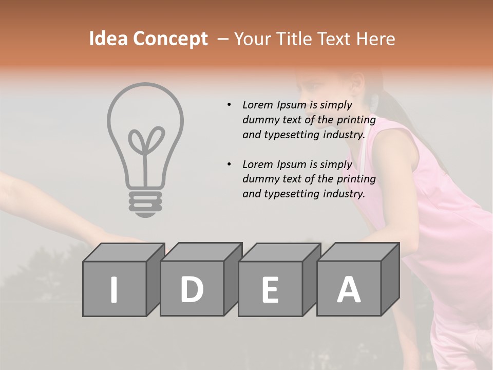 Glow Tent Darkness PowerPoint Template