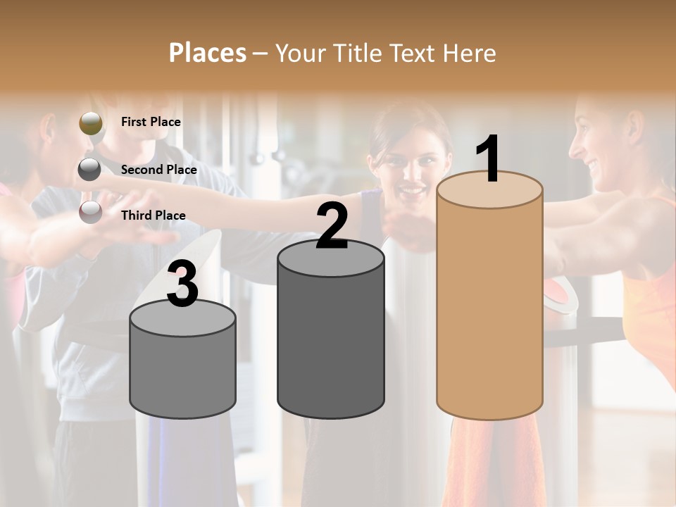 Strength Equipment Health PowerPoint Template