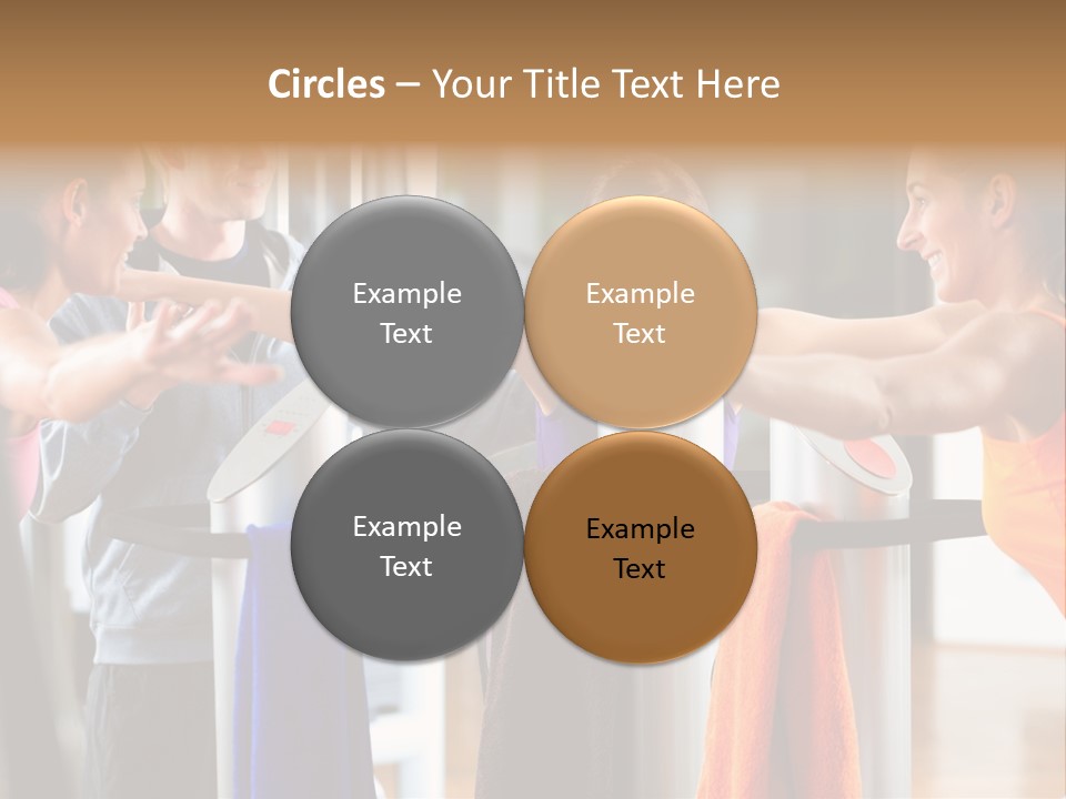 Strength Equipment Health PowerPoint Template