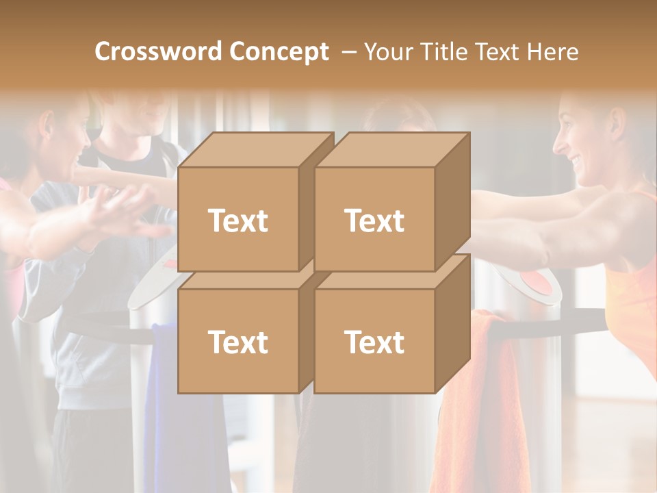 Strength Equipment Health PowerPoint Template