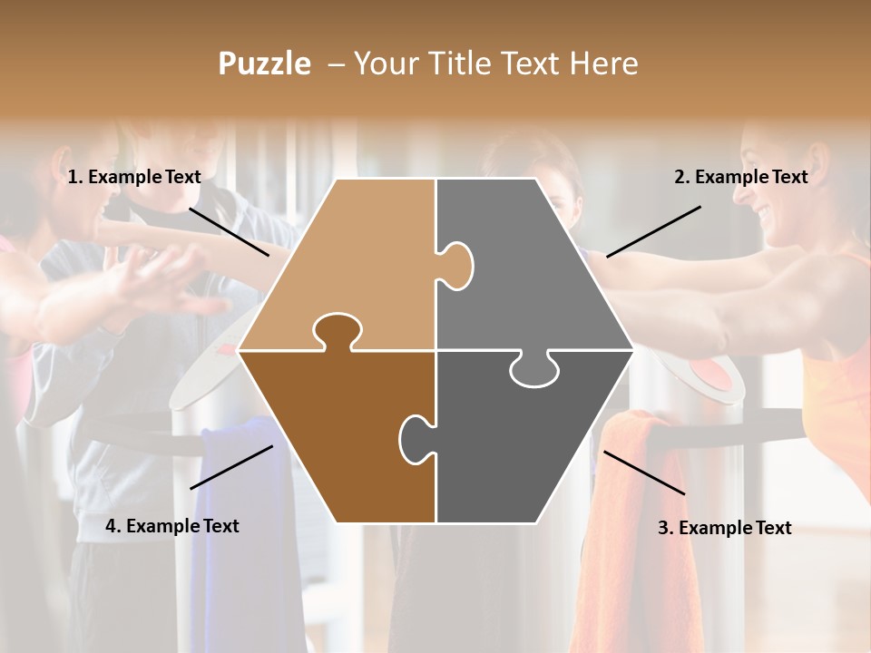 Strength Equipment Health PowerPoint Template