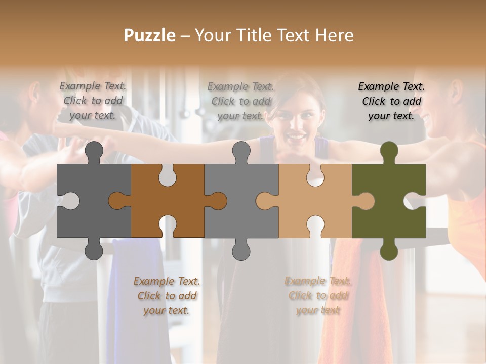 Strength Equipment Health PowerPoint Template